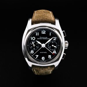 Girard-Perregaux Vintage 1970 – automatyczny zegarek ze stalową kopertą i szafirowym szkłem