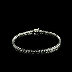 Bransoletka tenisowa z diamentami - Klasyka w pełnym blasku – Subtelna elegancja i codzienny luksus w najczystszej formie.