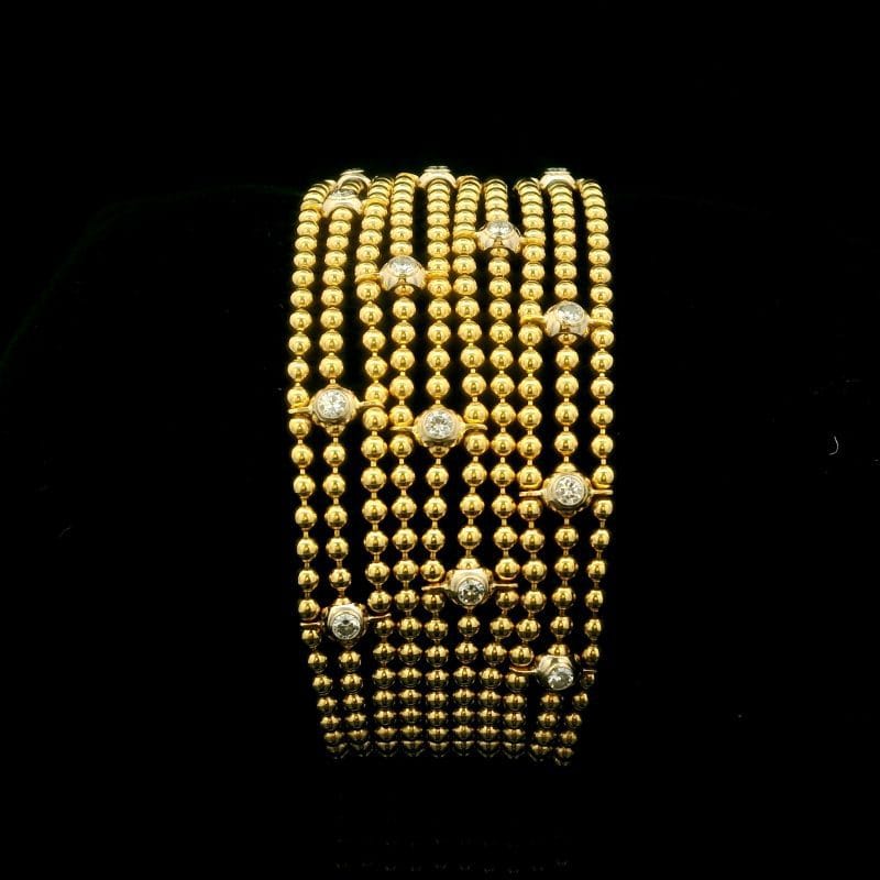 Cartier Draperie de Décolleté – Bransoletka z diamentami Mistrzowska kreacja haute joaillerie od Króla Jubilerów