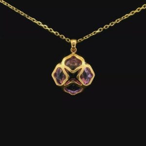 Chopard Imperiale | Wisior z i różowego złota z ametystem