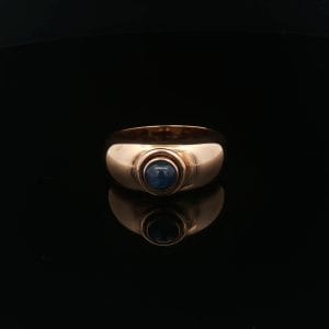 Pierścionek Atelier MJM z szafirem kaboszonowym